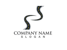 way logo and symbol Vector Illustration design