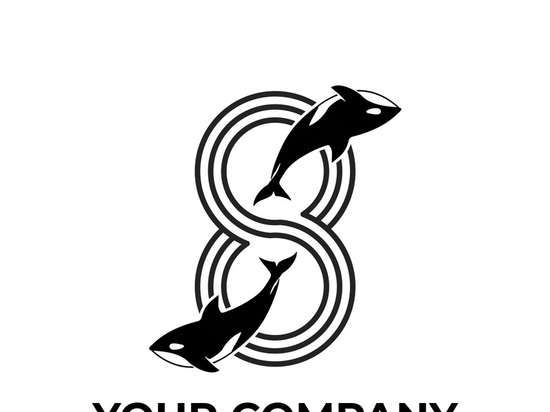 Orca whale logo