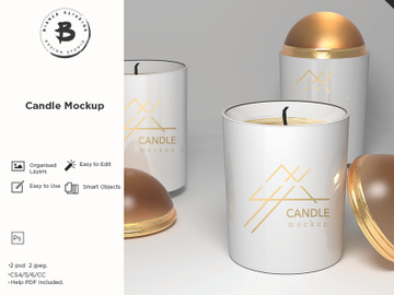 Candle Mockup preview picture