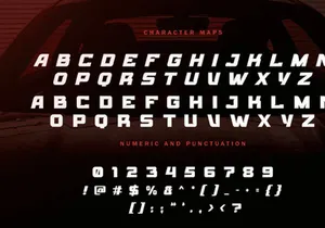 Torque Master Display Font