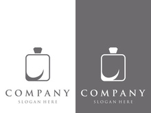 Isolated luxury perfume perfume cosmetic creative logo can be used for business, company, cosmetic and perfume shop.