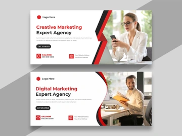 Digital Marketing Facebook Cover Banner Ver-17 preview picture