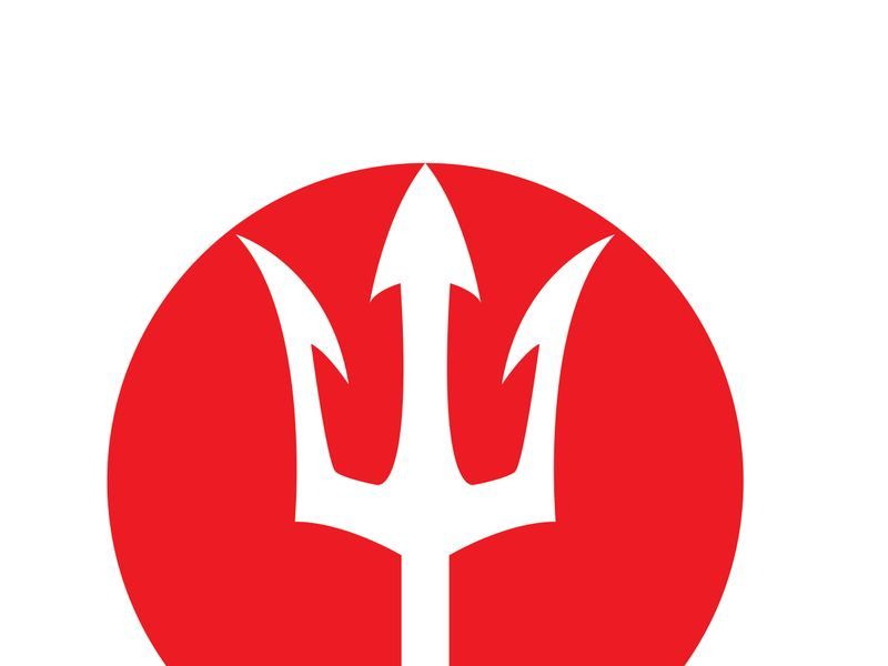Mystic Trident Emblem Of Power magic trisula