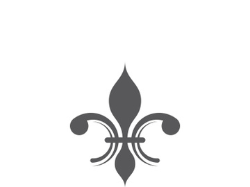 Fleur de lis vector icon preview picture