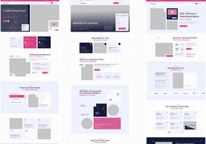Fertilia - IVF & Fertility Clinic Figma Template