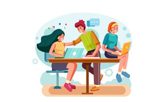 M120_Business Office Illustrations