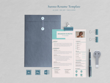 Professional Resume Suroto preview picture
