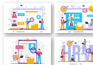13 HRM Human Resource Management Illustration