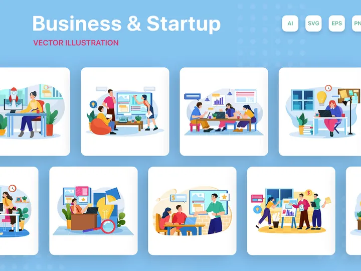 M160_Startup Illustrations