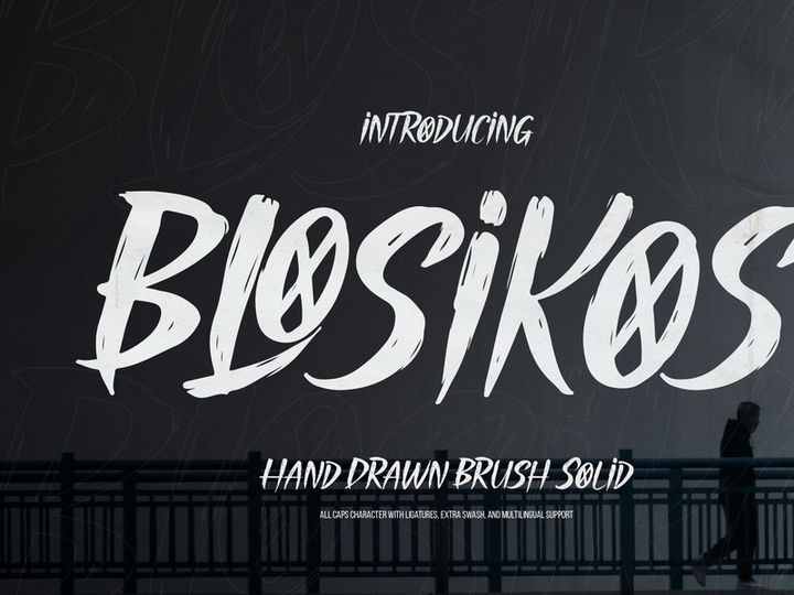 Blosikos | Hand Drawn Brush