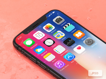 Free iPhone X Mockups preview picture