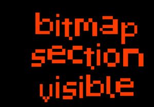 Pixelated Display Font
