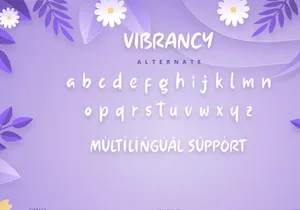 Vibrancy - Display Font