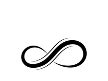 Infinity Design Vector icon illustration Logo template design