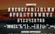 Mountain Vector - Vintage Slab Serif