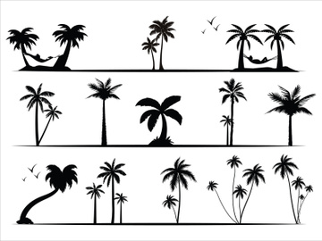Palm Tree Collection and Silhouettes preview picture
