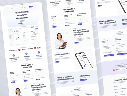 Solve HR - HR Landing Page Template