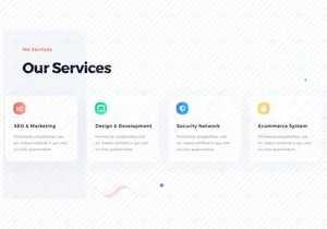 Creative Agency Landing Page light version