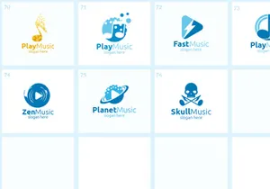 75+ Music Logo Bundle