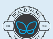 Butterfly logo design
