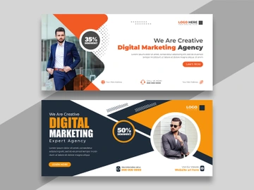 Digital Marketing Facebook Cover Banner Ver-3 preview picture