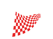 flag template logo and symbol vectors