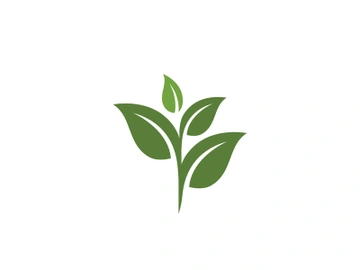 Eco green icon illustration design template preview picture