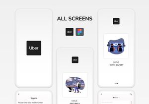 Uber Mobile Application Design
