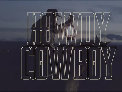Varsity Holiday - Condensed Slab Serif