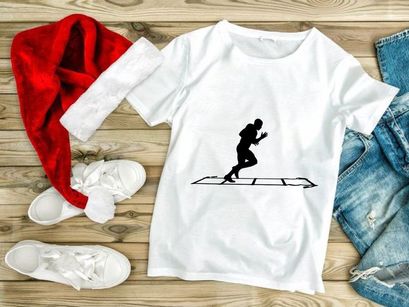 Athlete training with agility ladder for speed and footwork drills