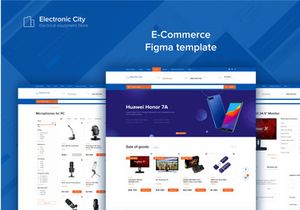 Template ui E-Commerce Electronic City