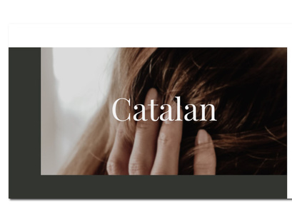 Catalan - PowerPoint Template