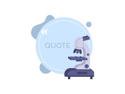 High school life quote textbox with flat characters set