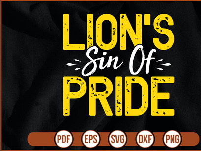 Lions sin of pride