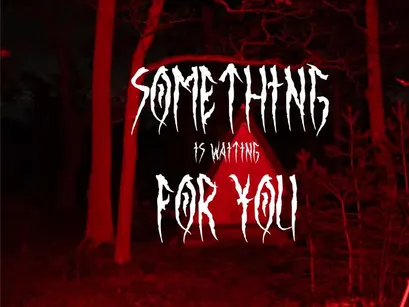 Binsruh – Twisted Horror Font