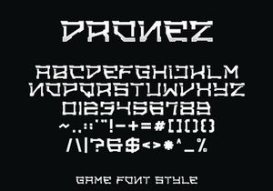 Dronez Font