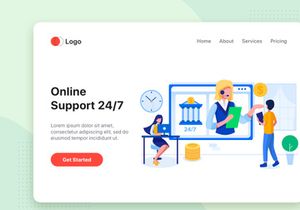 [Part 16] Website illustrations set