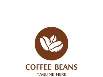 Premium coffee bean logo design. preview picture