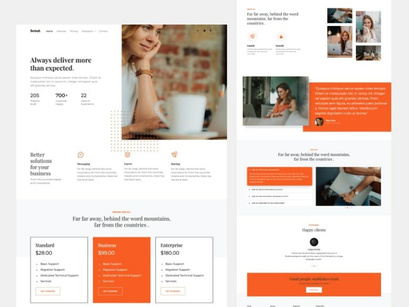Scout: HTML Template for SaaS & Startups