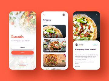 Food App preview picture