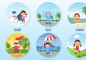 11 Types of Weather Conditions Illustration