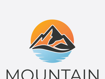Mountain logo preview picture