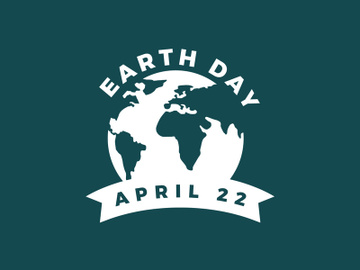 Sustainable Earth Emblem for Earth Day preview picture