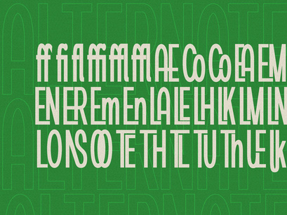The Cons - Condensed Sans Serif Display Font