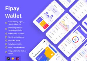 Wallet Mobile App UI Kit