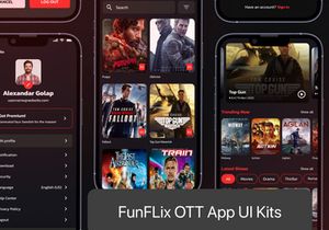 Funflix-OTT Platform App UI Kit