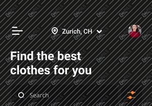 Fashion  Mobile App Dark Mode Part 2