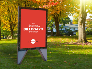 Park Advertisement Billboard Mockup preview picture