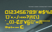 Techno Codex - Modern Futuristic Display Font