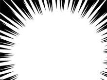 Speed Lines Comic Book Design Element Vector Illustration